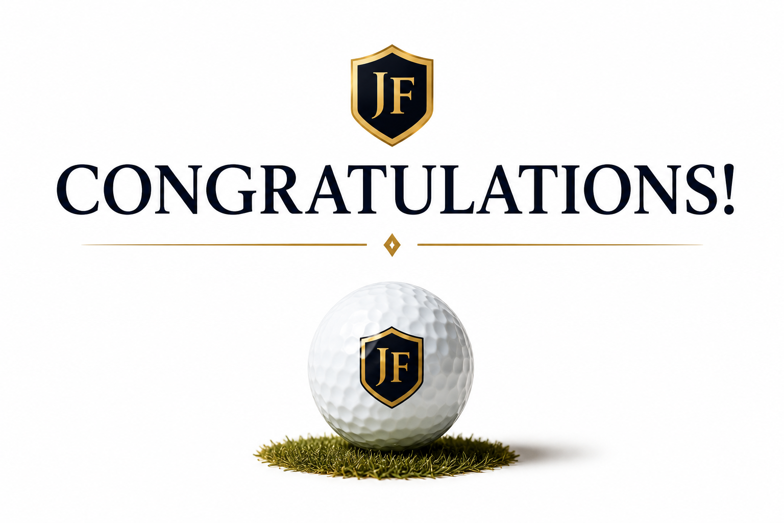 Golf Ball Project Congratulations Golf Ball Project Congratulations